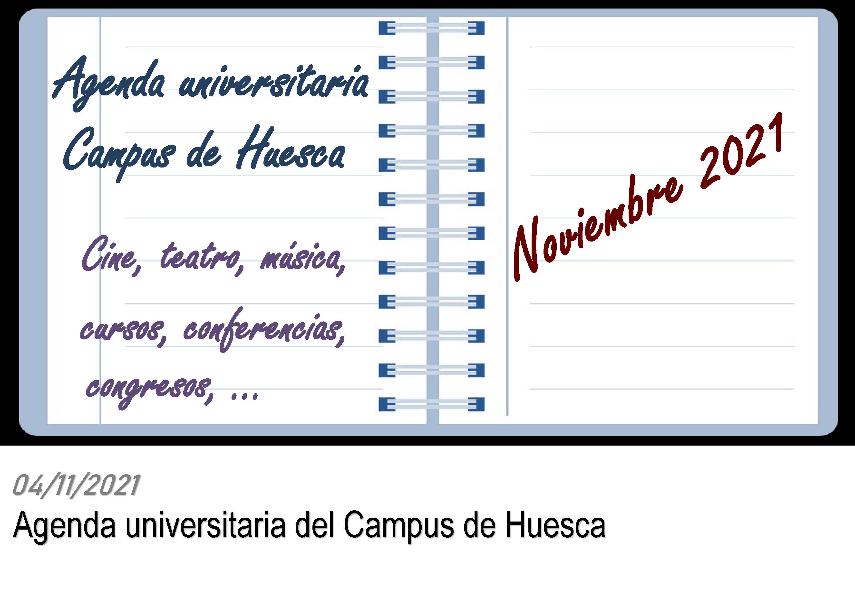 Agenda Campus Huesca noviembre