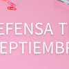 Fecha y hora defensa TFM septiembre