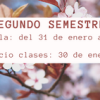 Segundo Semestre Unizar