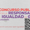 VIII Concurso publicitario por la responsabilidad e igualdad de género