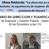 Mesa redonda: La dirección en el sector del turismo: la experiencia de mujeres directivas en la provincia de Huesca