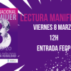 Lectura manifiesto día internacional de la mujer