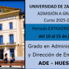 ADE - Admisión