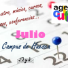 Agenda julio