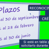 Reconocimiento de créditos