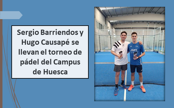 Torneo de pádel del Campus de Huesca
